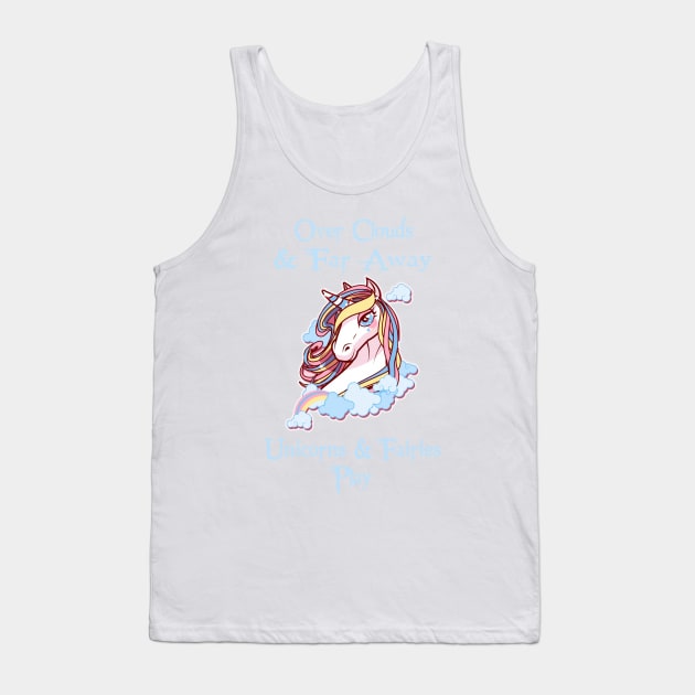 Unicorns & Fairies Tank Top by Specialstace83